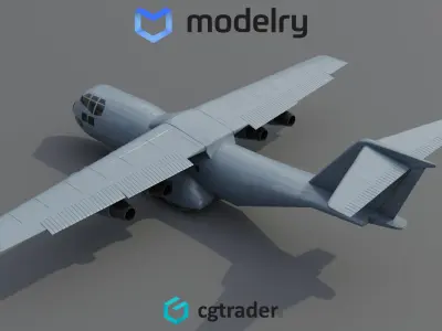 Transport Aircraft 3D model