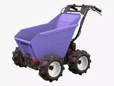 Motorized Mini Dumper M1 3D model