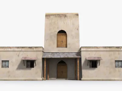 Arab xx18 Low-poly 3D model