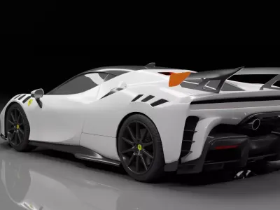 Ferrari SF90 XX Stradale 2024  3D model