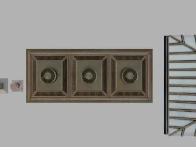 RoofTopProps Low-poly 3D model