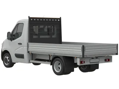 Renault Master 2015 Pickup RWD L2H1 3D model