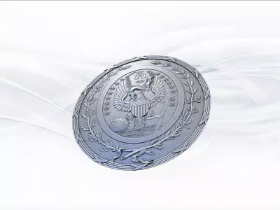 Georgetown Seal 3D print model