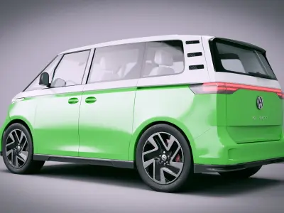 Volkswagen id buzz 3d 3D model
