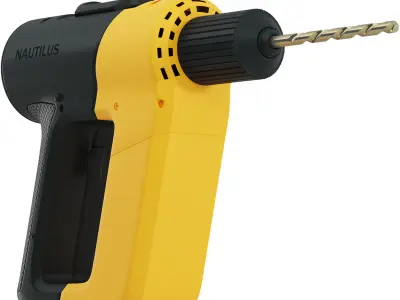 Nautilus Power Drill 3D model