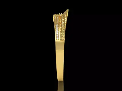 Art Deco Bracelet 21 3D print model