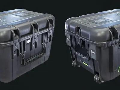 Project 54 - Game Ready prop Low-poly 3D model