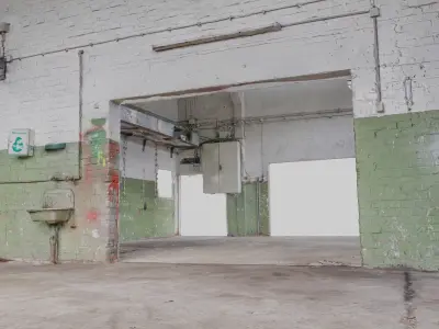 abandoned factory rooms 3D model