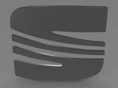 seat logo 3D model by Sergey