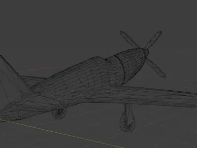 Swiss Mustang Free low-poly 3D model