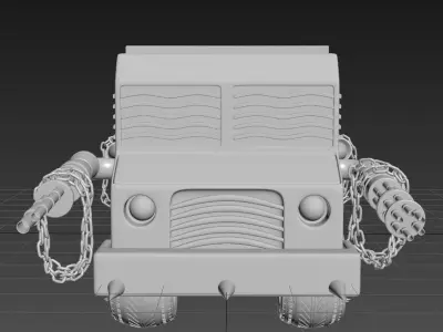 DARKTOOTH TWISTED METAL 3D model