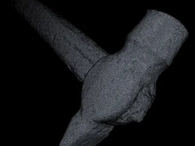 Hammer High Poly 3D model