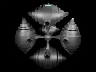 Creuss War Sun 3D model