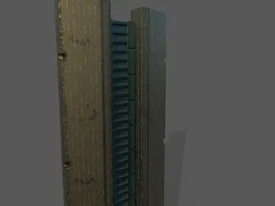 PBR old manipulator 3D model