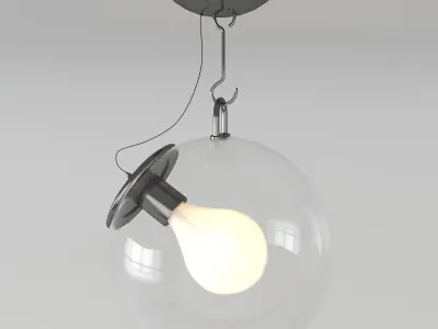 Miconos ceiling light 3D model