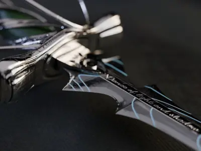 Sword Grayswandir Low-poly 3D model