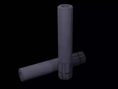 Pistol Suppressor 3D model