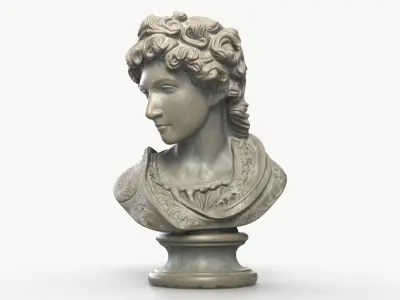 Classical Bust 007 3D model