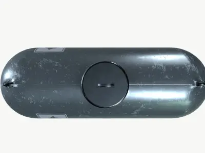 Flamable Gas Tank 3D model