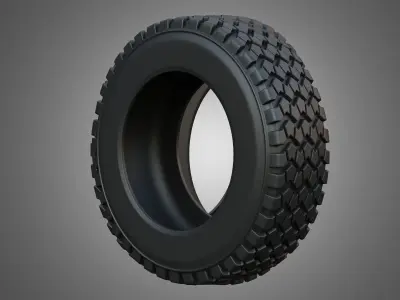 Truck Tire TW1 3D model