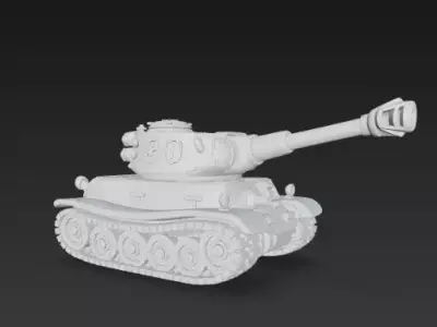Metal Slug Tank 03 3D print model