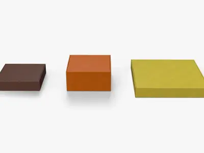  Mailer Boxes - Colored Variety Packaging Set 