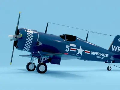 Plane 15 3D model