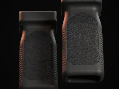 Foregrip Low-poly 3D model buy