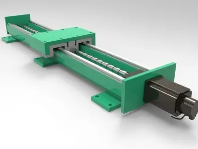 Ball Screw Unit 3D model