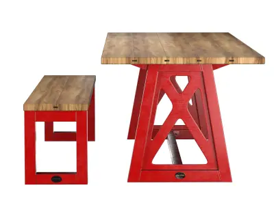 The Firehouse Table 3D model