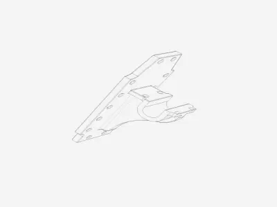 Support piece exercise  Free 3D model