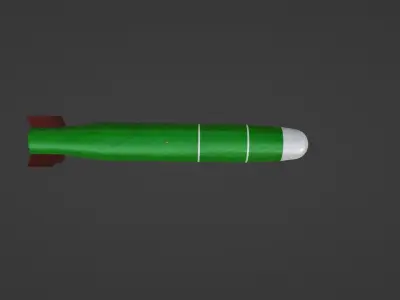 Nuclear Bomb Free 3D model purchase