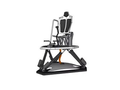Flight simulator 3D print model