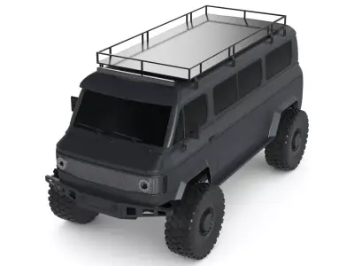 Passenger Van 3D model order
