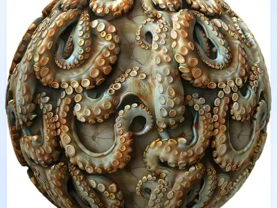Octopus Seamless Texture Texture by zames1992