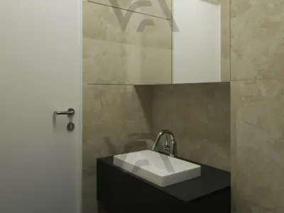 Two Bathrooms 3D model