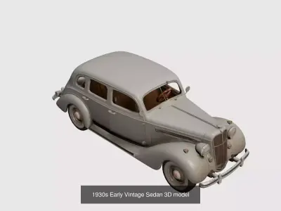 Antique Classic Cars  Pack Timeless Vintage Vehicle 5 Models