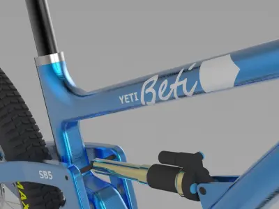 Yeti SB5 Beti Mountain Bike 3D model