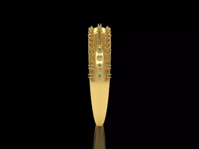 Art Deco Bracelet 29 3D print model