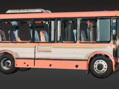 Bus City 3D print model