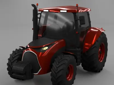 Tracktor 3D model