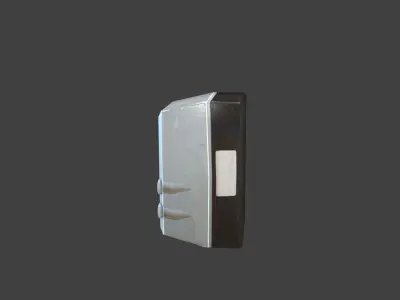 pump starting panel 3D model