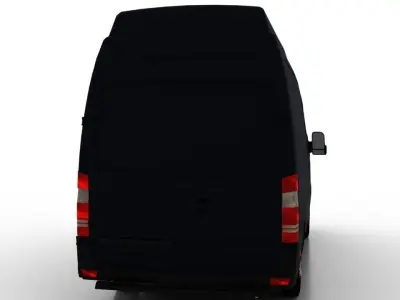 Mercedes Benz Sprinter L2H3 2009 Cargo UK 3D model