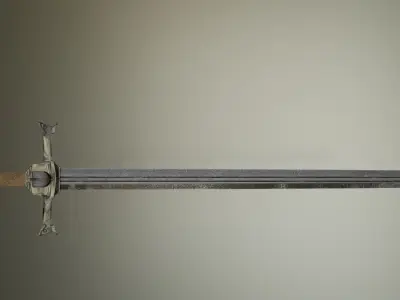 Old Sword Free 3D model