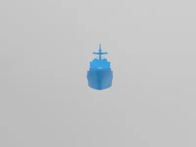 korea navy LST-2 sea war game 3D print model
