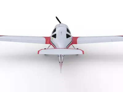 Aircraft Diamond DA-20 GSDH Low-poly 3D model