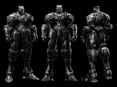 Galahad Free 3D model