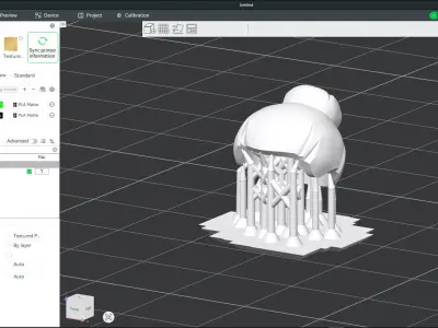 Custom3Dprint Minifigure Accessory - Minifigure Hair S2 - 011 3D print model