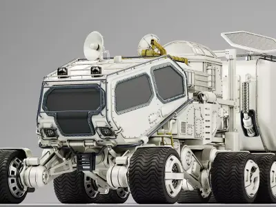 Mars Transport Rover 3D model