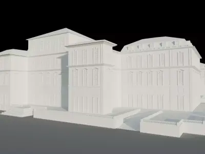 Reggia di Venaria - High Quality 3D model